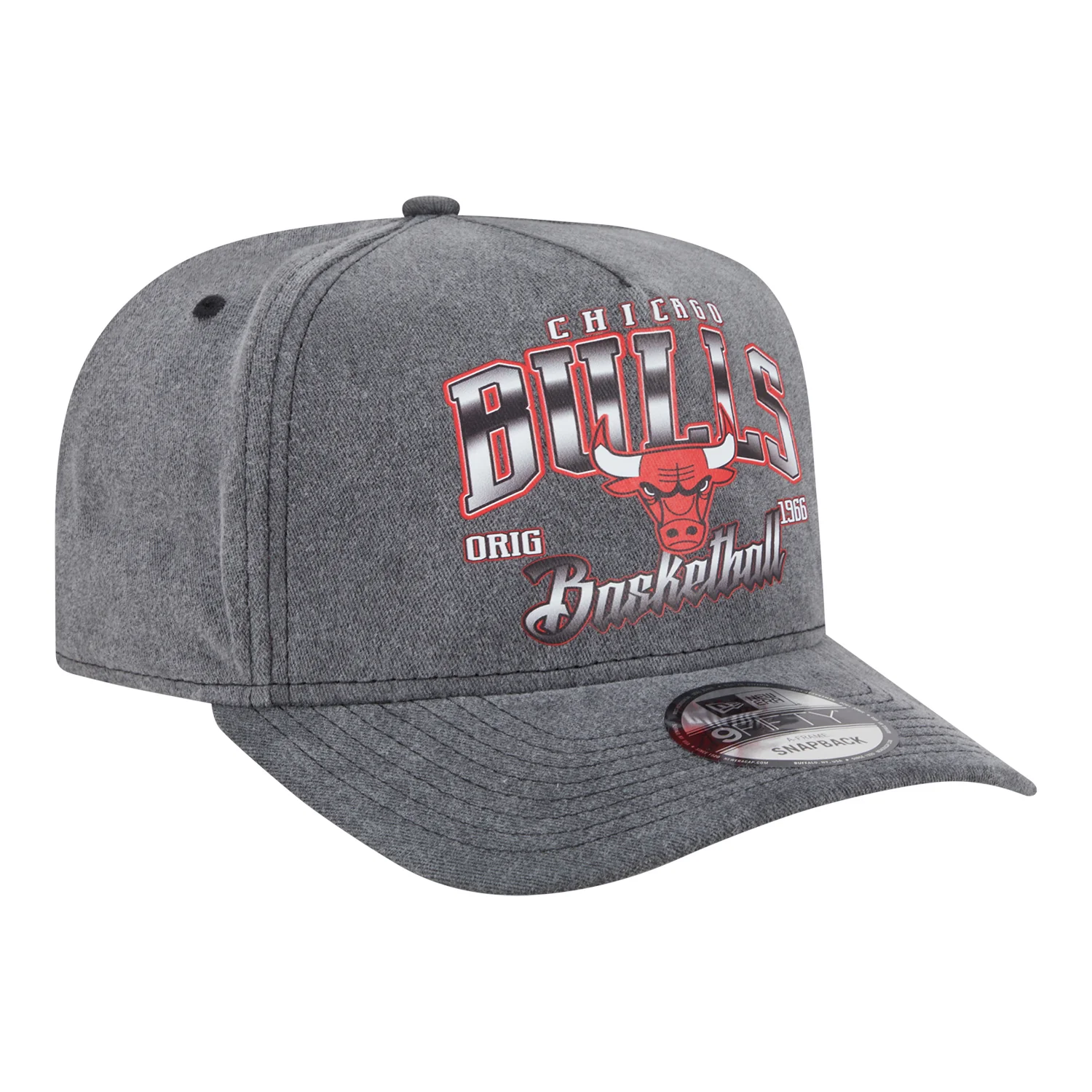Chicago Bulls New Era Washed A-Frame Golfer - Image 2