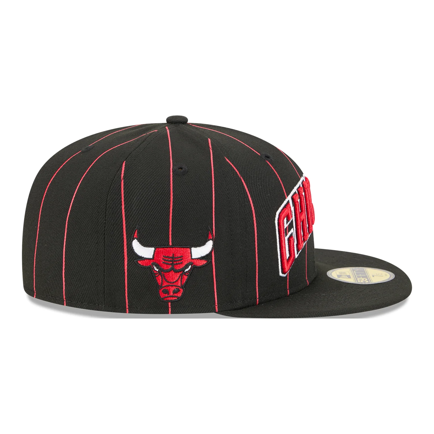 Chicago Bulls New Era Statement 5950 Fitted Hat - Image 4