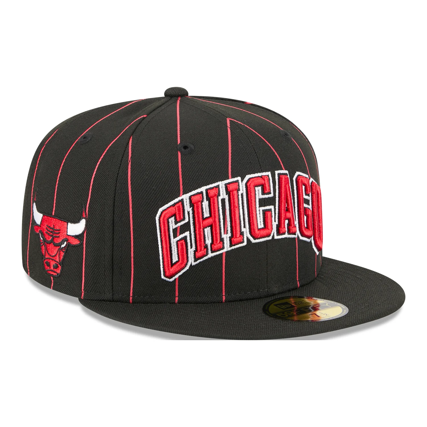 Chicago Bulls New Era Statement 5950 Fitted Hat - Image 6