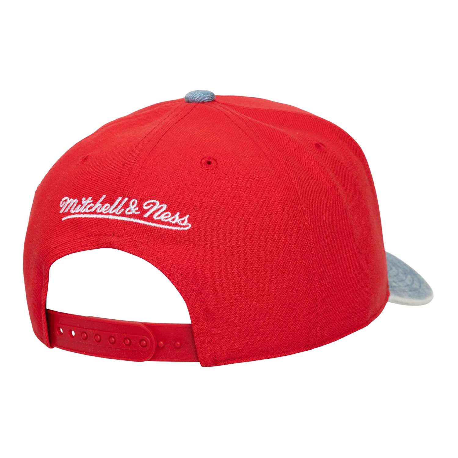Chicago Bulls Mitchell & Ness Denim Pro Snapback - Image 2