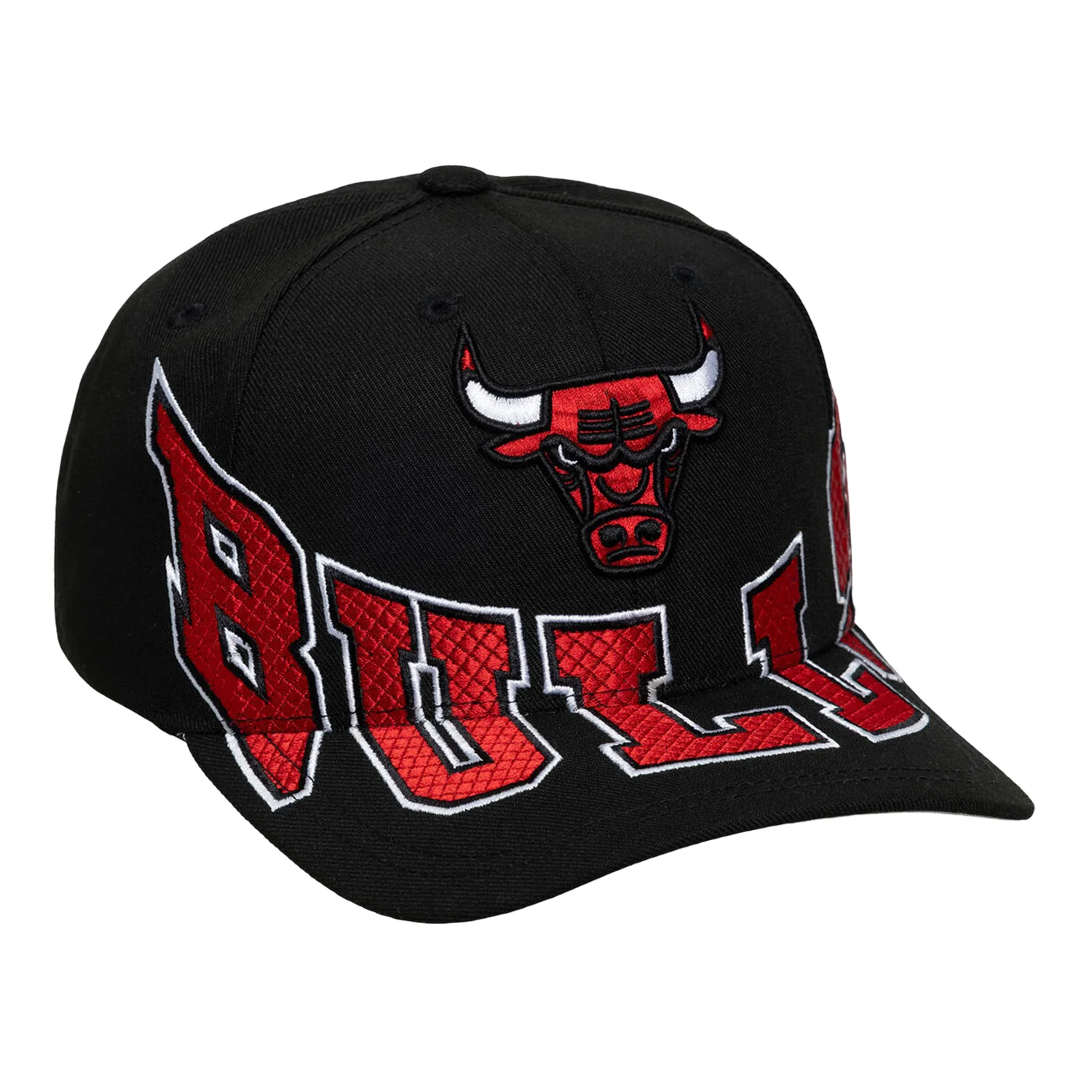 Chicago Bulls Mitchell & Ness Over Under Pro Snapback - Image 3