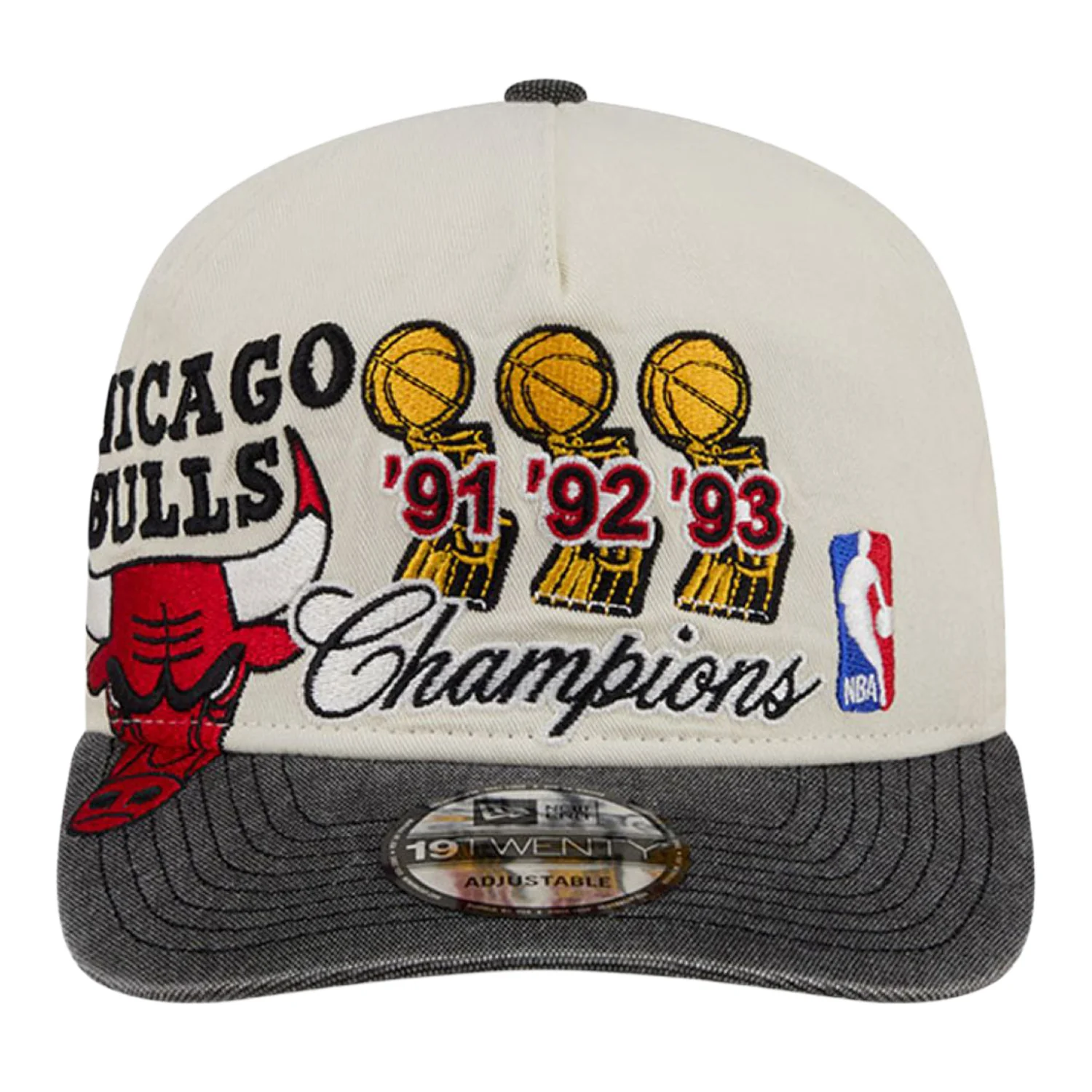 Chicago Bulls New Era Past Champs 1920 Snapback - Image 3