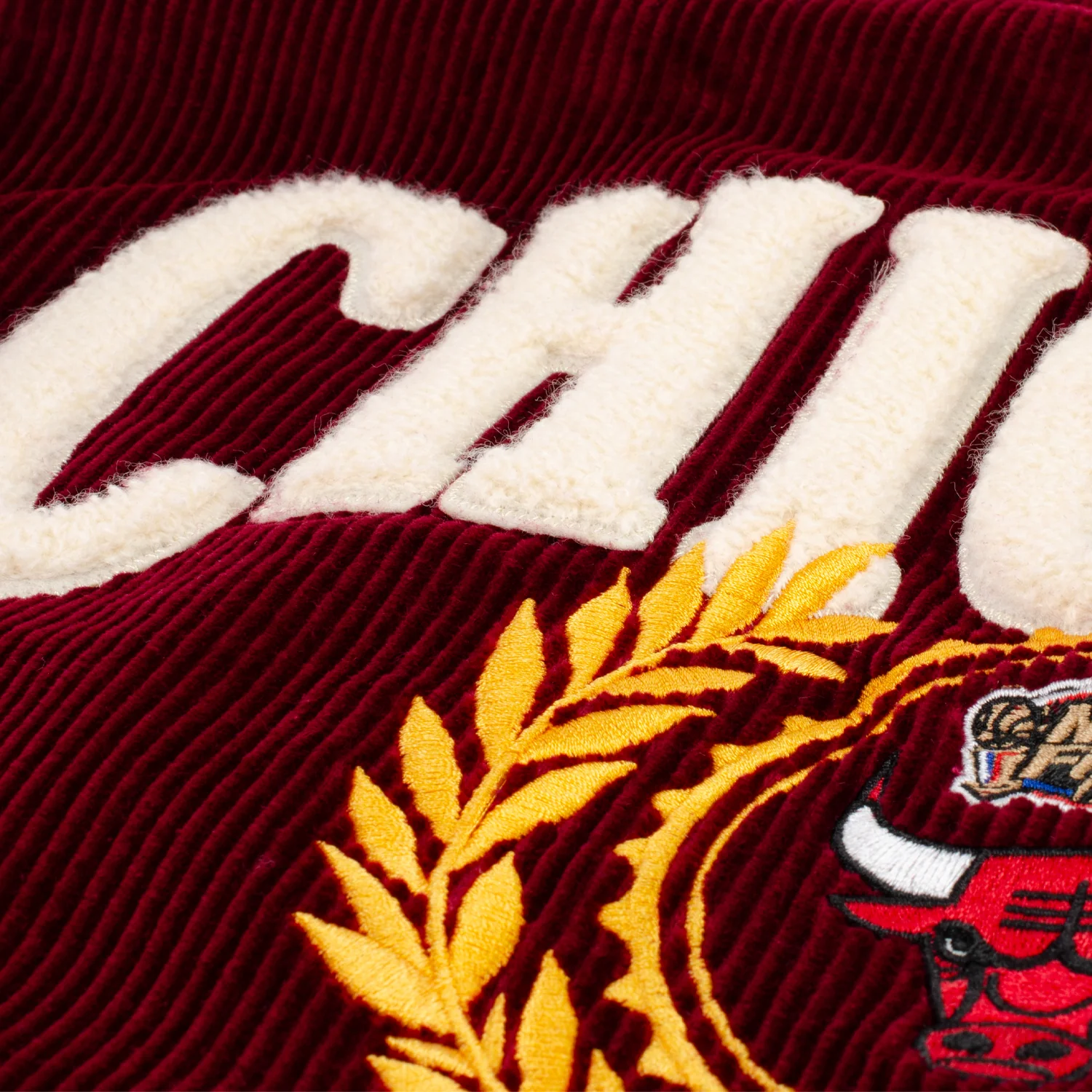 Chicago Bulls Mitchell & Ness Collegiate Varsity Jacket - Image 6