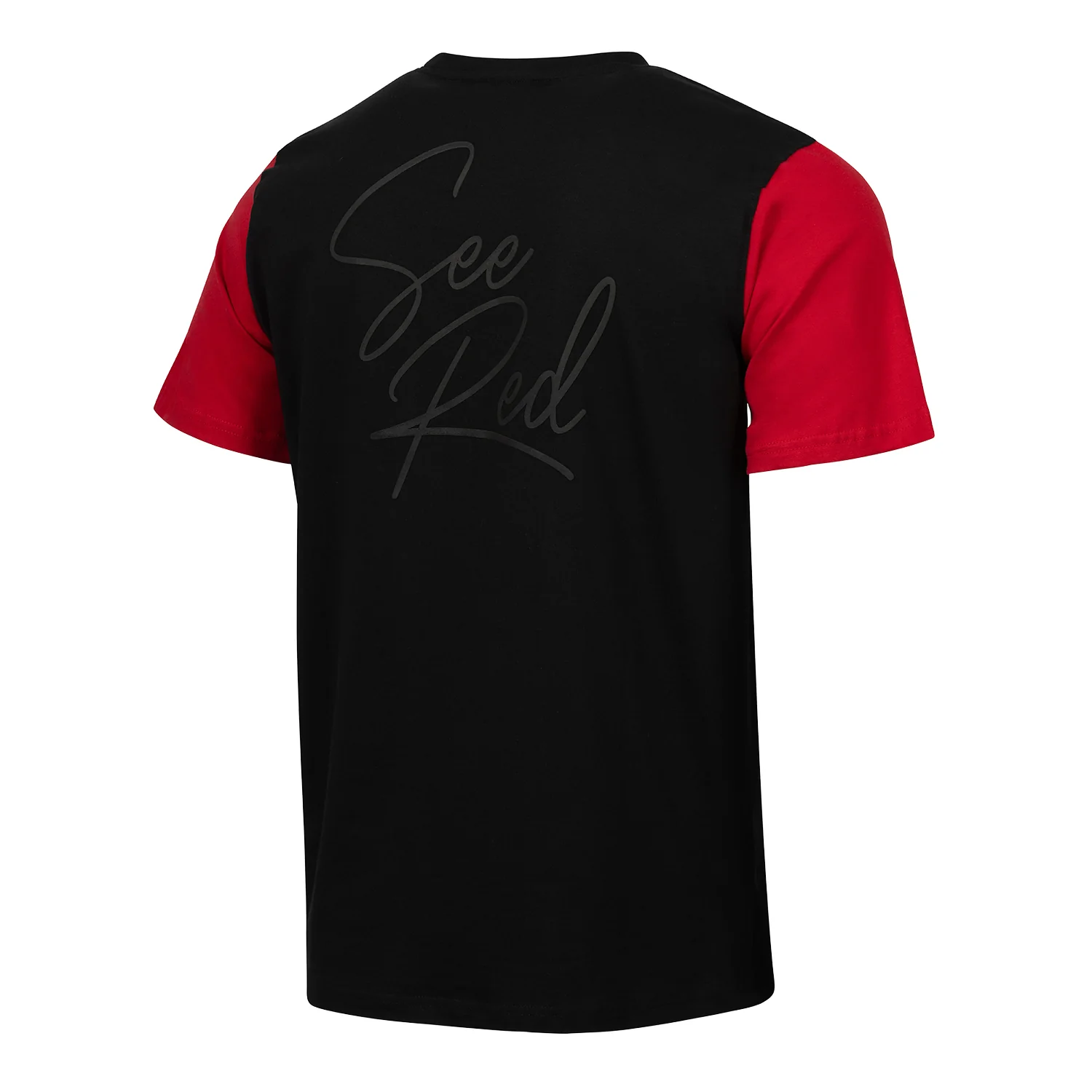 Chicago Bulls 1966 See Red Contrast Sleeve T-Shirt - Image 2