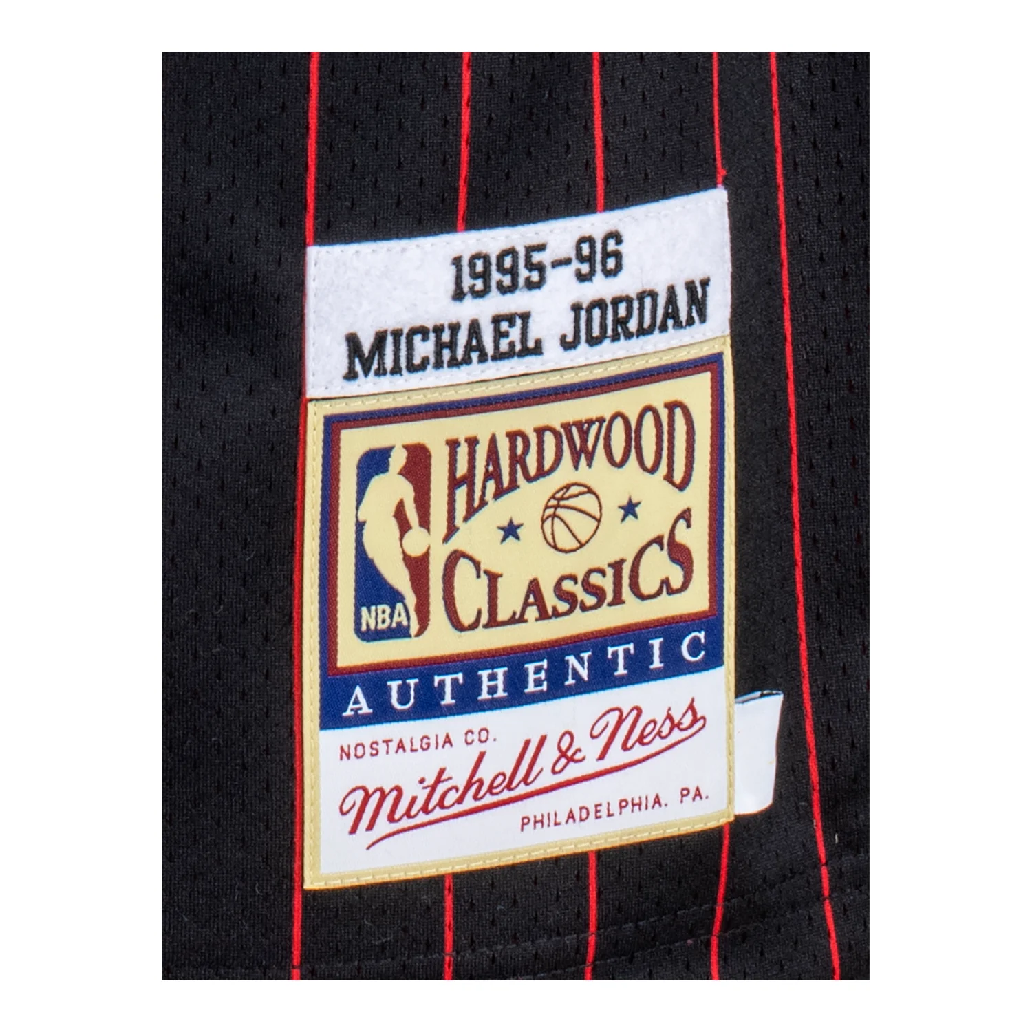 Chicago Bulls Authentic Mitchell & Ness Michael Jordan 1995-96 Alternate Jersey - Image 4