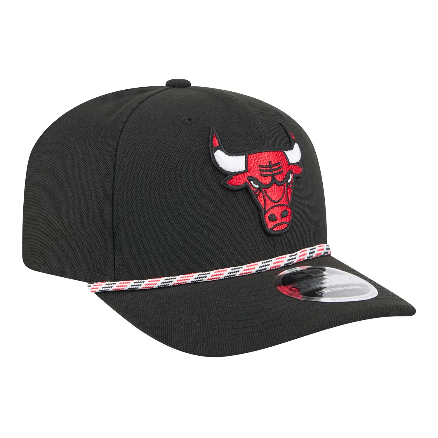 Youth Chicago Bulls New Era 970 Stretch Snapback Rope Hat - Image 3