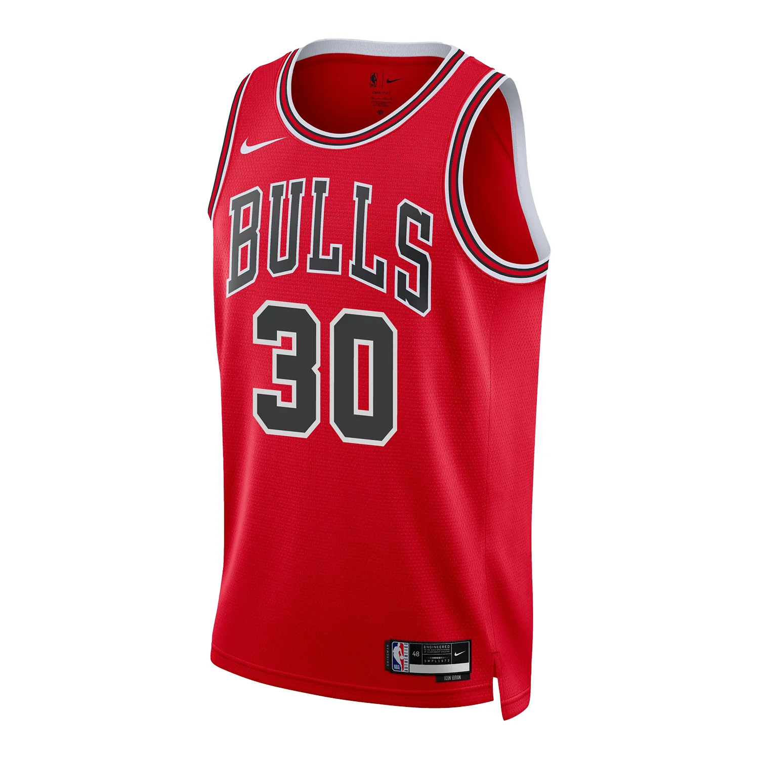 Chicago Bulls Tre Jones Nike Icon Swingman Jersey - Image 2