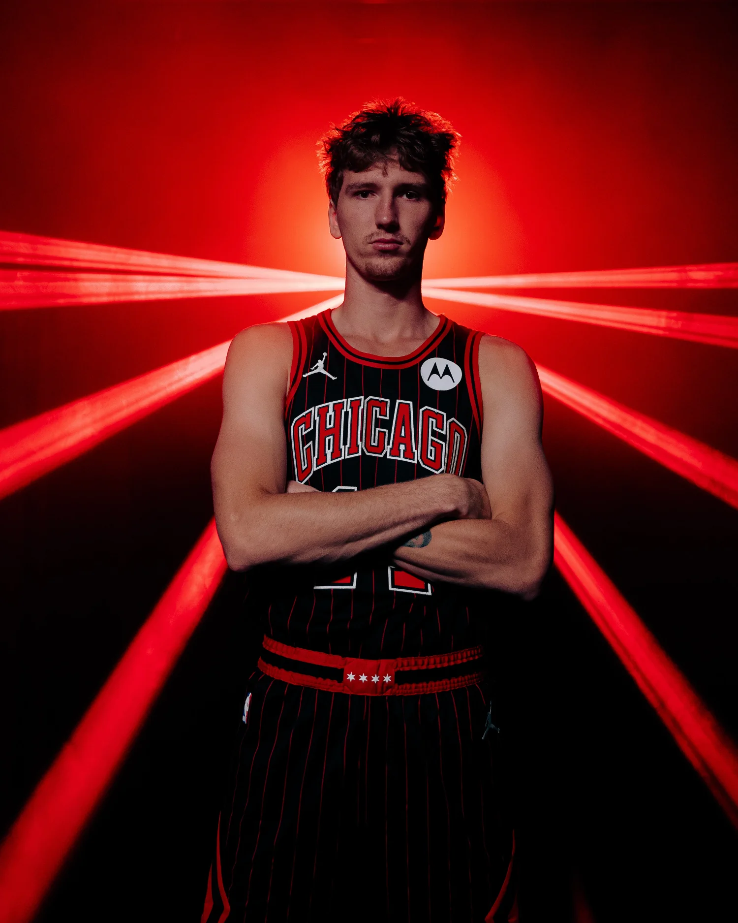 Chicago Bulls Matas Buzelis Jordan Brand Statement Swingman Jersey - Image 4
